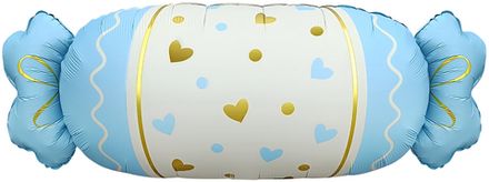 Фигура "Конфетка голубые сердечки"