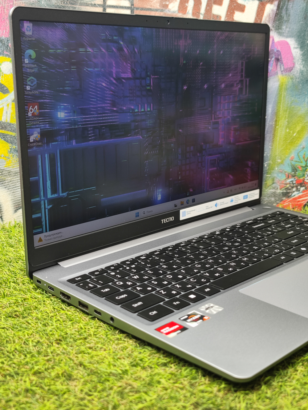 Tecno MEGABOOK Ryzen 5 7430U/16Gb/512Gb/FHD/IPS/K15SDA