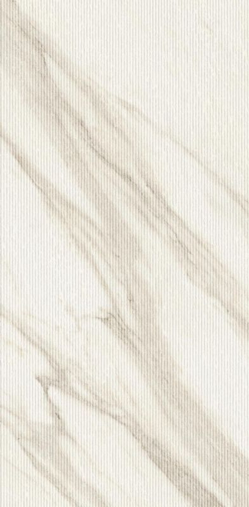 Керамическая плитка для стен ATLAS CONCORDE MARVEL 3D Reed Calacatta Bernini 50x120 8,5мм AQ3T