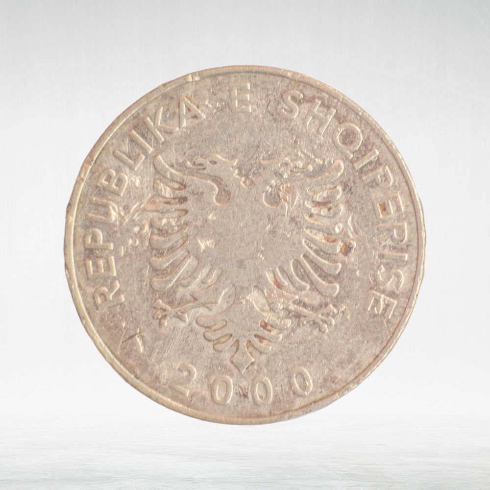 Albania, 5 Lekë, 2000, VF
