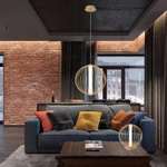 Светильник подвесной Crystal Lux SYNC SP18W LED GOLD