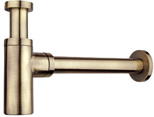 Сифон DK для умывальника БРОНЗА латунь DK-809D