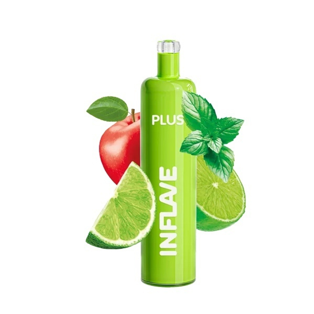 Inflave Plus Лайм яблоко мята 2200 купить в Москве с доставкой по России