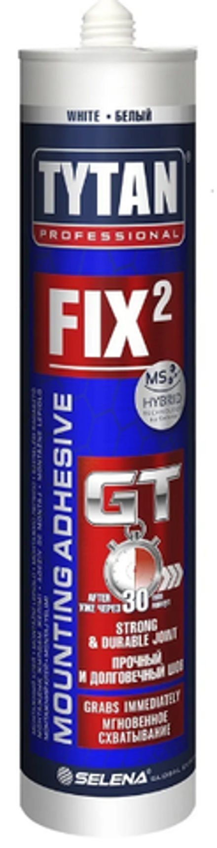 Клей вместо гвоздей "Tytan" Professional Fix² GT 290мл (6шт)