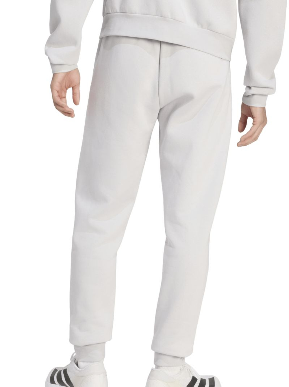 Мужские теннисные штаны Adidas Entrada 26 Sweat - team light grey/white