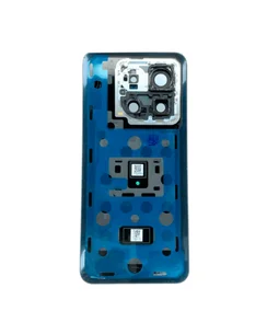 Задняя крышка для Xiaomi Mi 14 Pro (Черная) со стеклом камеры