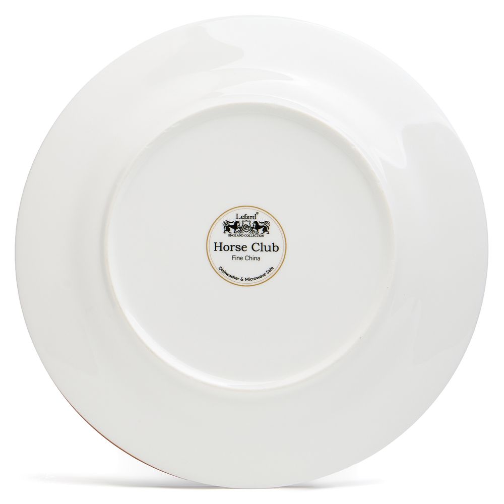 НАБОР ТАРЕЛОК ЗАКУСОЧНЫХ LEFARD "HORSE CLUB" 2 ШТ. 20,5 СМ (КОР=24ШТ.)