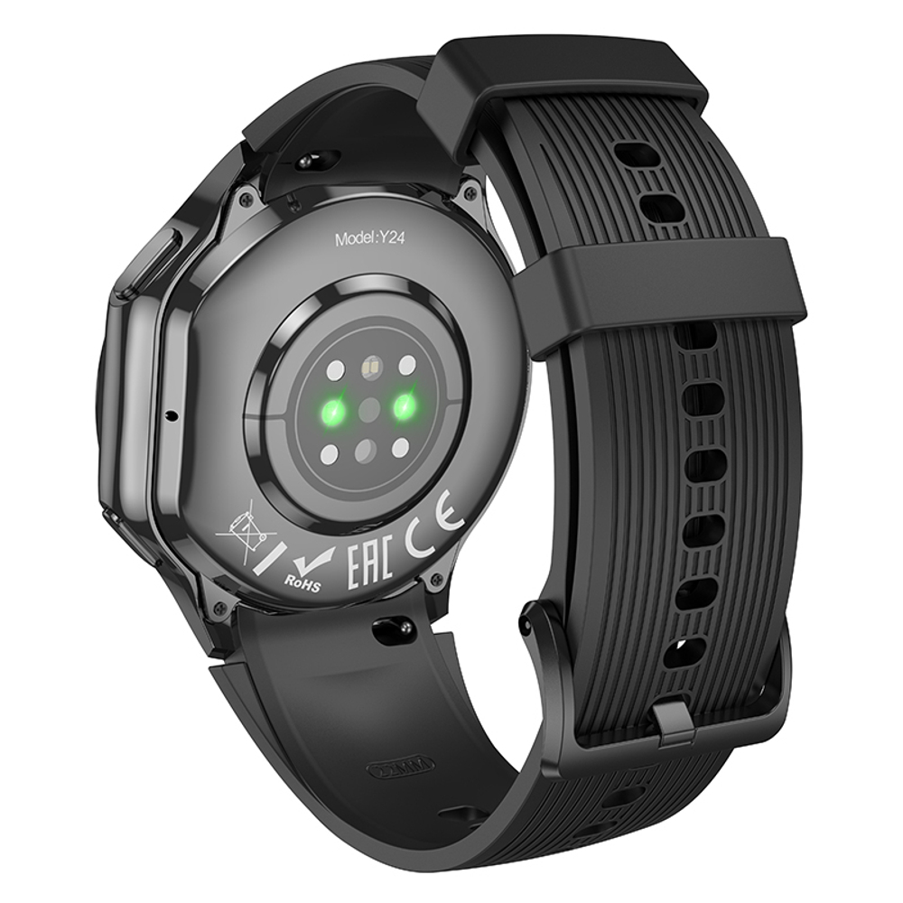 Смарт-часы HOCO Y24 AMOLED (черный) Call Version
