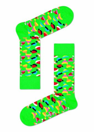 Носки унисекс Sacred Heart Sock с шапочками (Размер: 25) (Цвет: лаймовый)