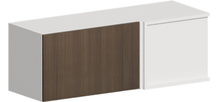 Кухня Модуль ШВУГ 1000 Графит / Дуб французский