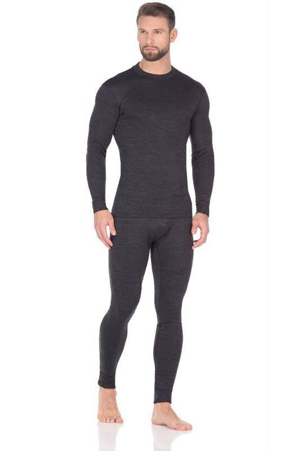 Термобелье мужское Wool Protection MCLWP0102 черный Montero