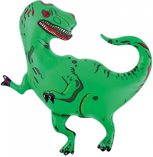 Шар-фигура, фольга, Динозавр Тираннозавр (Falali), 37/94 см