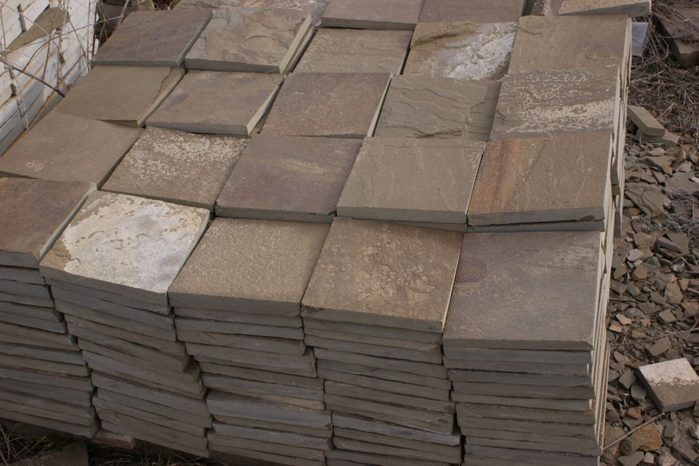 Купить Плитка песчаник пиленный Серый /м2 online с доставкой, цена ...