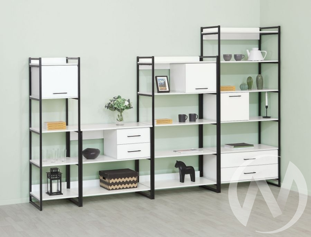 Стеллаж металлический с ящиками