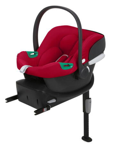 Автокресло Cybex Aton B2 i-Size с базой Base One Dynamic Red