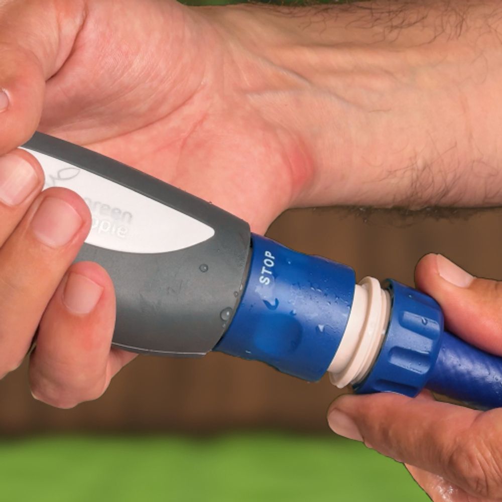 GAEP12-02 GREEN APPLE ЕСО Пистолет-распылитель, пластик, 8 режимов