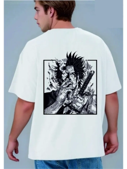 Футболка оверсайз с принтом Черный клевер Ями Сукэхиро