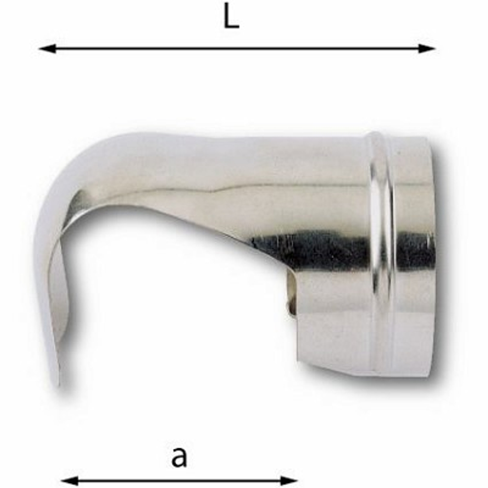 391 F Насадка с отражателем для термоусадочных кабелей для теплового пистолета, USAG (Италия)
