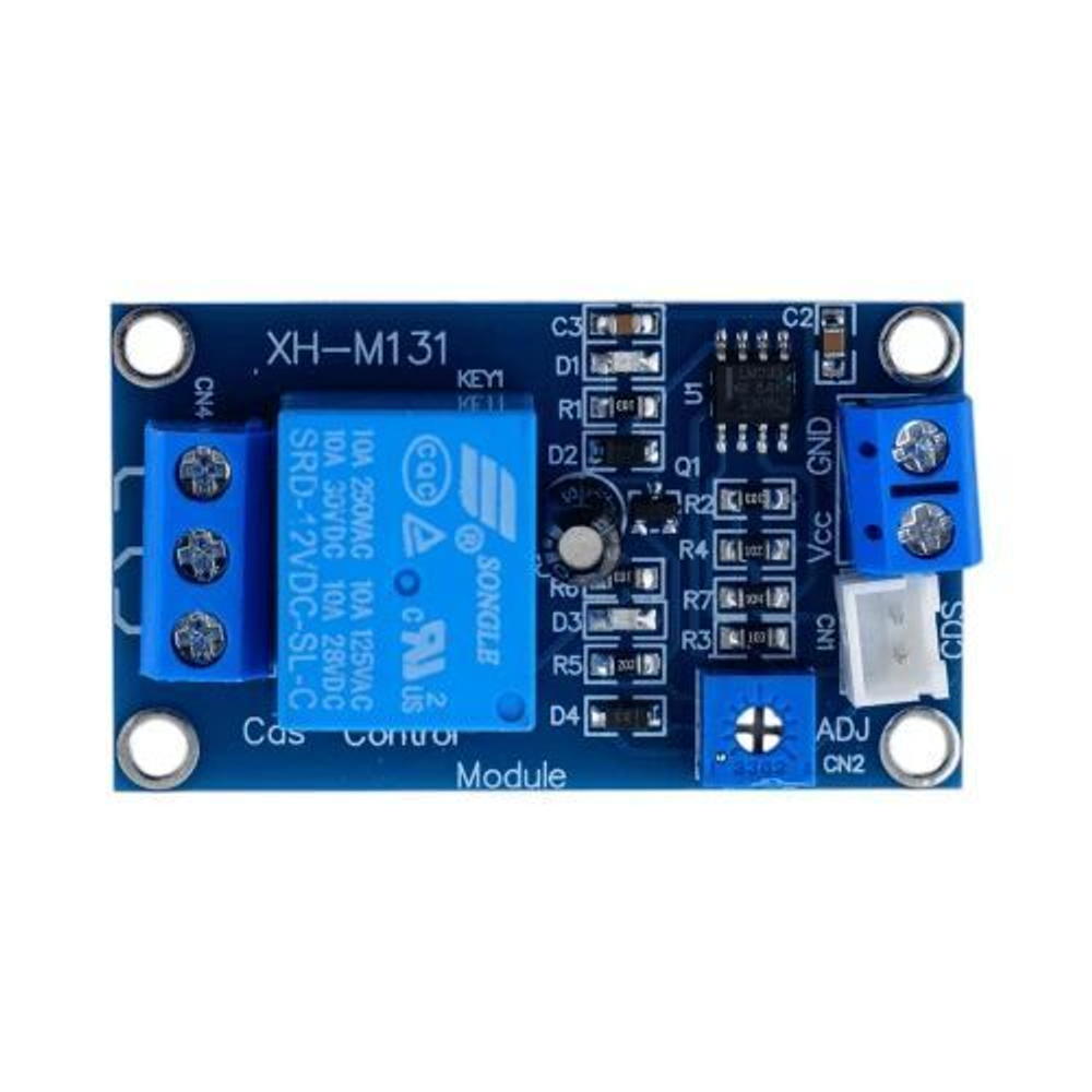 Датчик света (освещенности) с реле 12В XH-M131