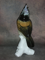 Статуэтка. Фарфор. Птица Синица хохлатая. Karl ENS. Германия