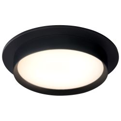 Светильник встраиваемый ЭРА KL115 BK под лампу GX53 черный | Встраиваемые светильники Для ламп GX53