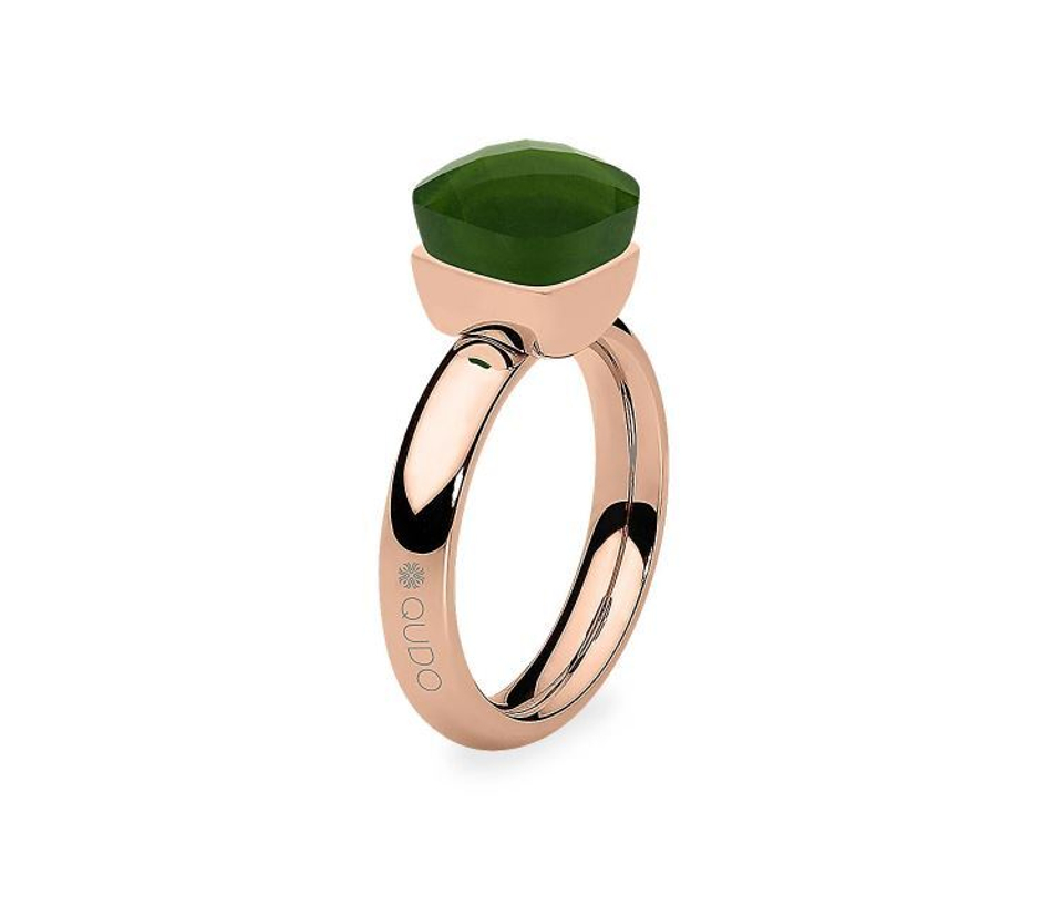 Кольцо Qudo Firenze olive 18 мм 610018/17.8 G/G