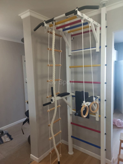 Монтаж шведской стенки Sv Sport враспор