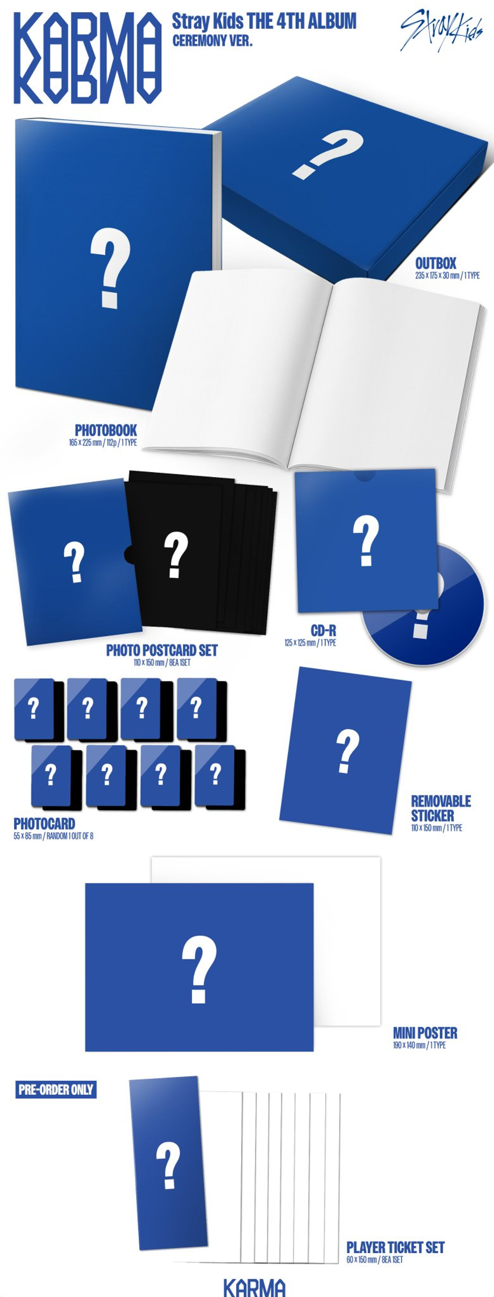 Альбом Stray Kids - 4th Album [KARMA] (предзаказ от FANS SHOP)