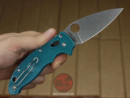 Нож Spyderco Manix 2 LTW (бирюзовый) RK-425