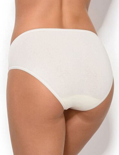 Набор из 2 хлопковых трусиков-слип Esencial (Размер: XXL) (Цвет: кремовый)