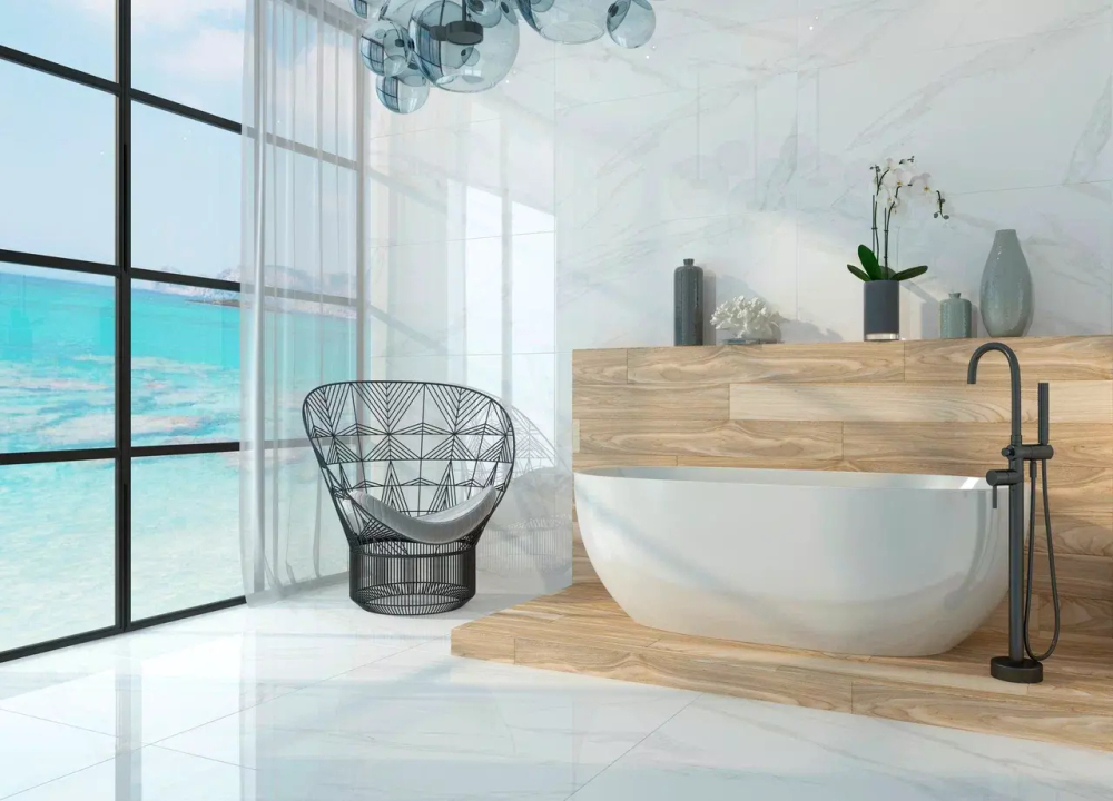 AGL Tiles Arabescato White Polished 60x120