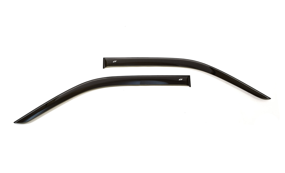 Дефлекторы боковых окон Cobra Tuning на Volkswagen T5 2003-2015/T6 2015 широкие арт.VE21703
