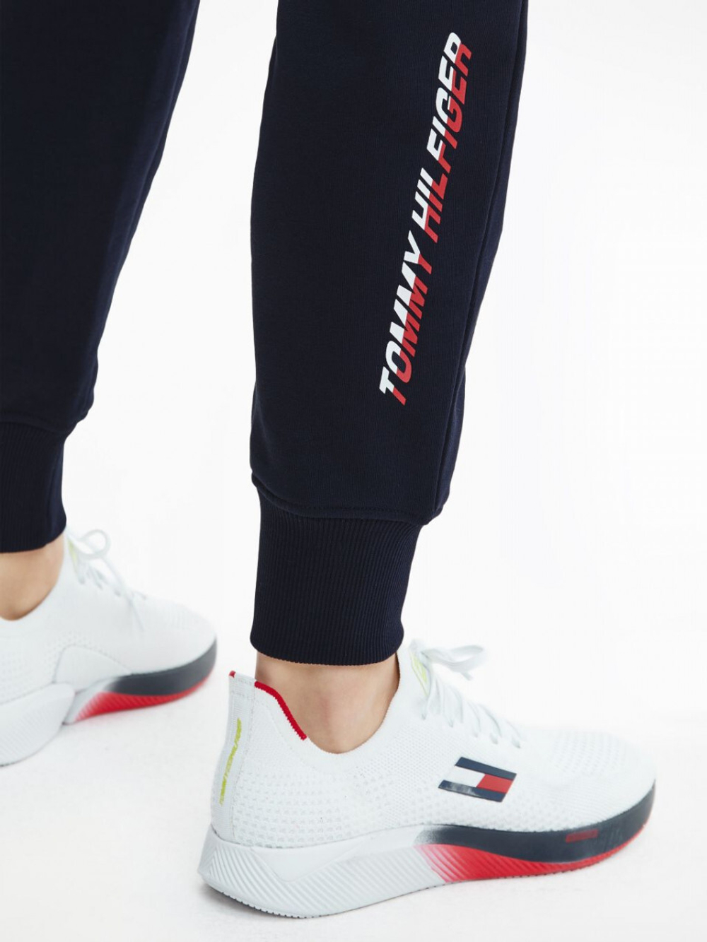 Женские теннисные брюки Tommy Hilfiger Regular Branded Sweatpant - Бирюзовый