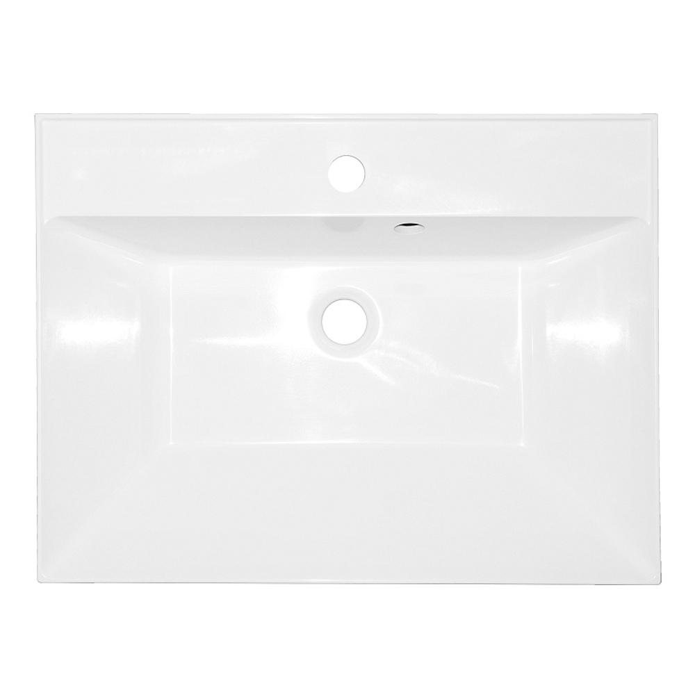 Комплект Azario Тумба Эстима 60/2 595х447х555 подвесная, с раковиной Астория 60, графит (CS00094587)