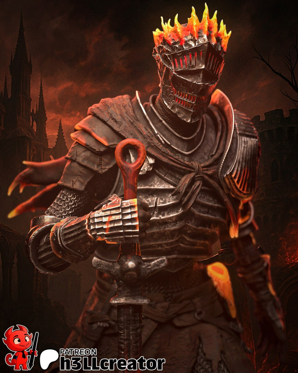 Фигурка Душа Синды Dark souls