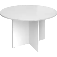Стол для переговоров А-029 Белый 1200x1200x760 Арго