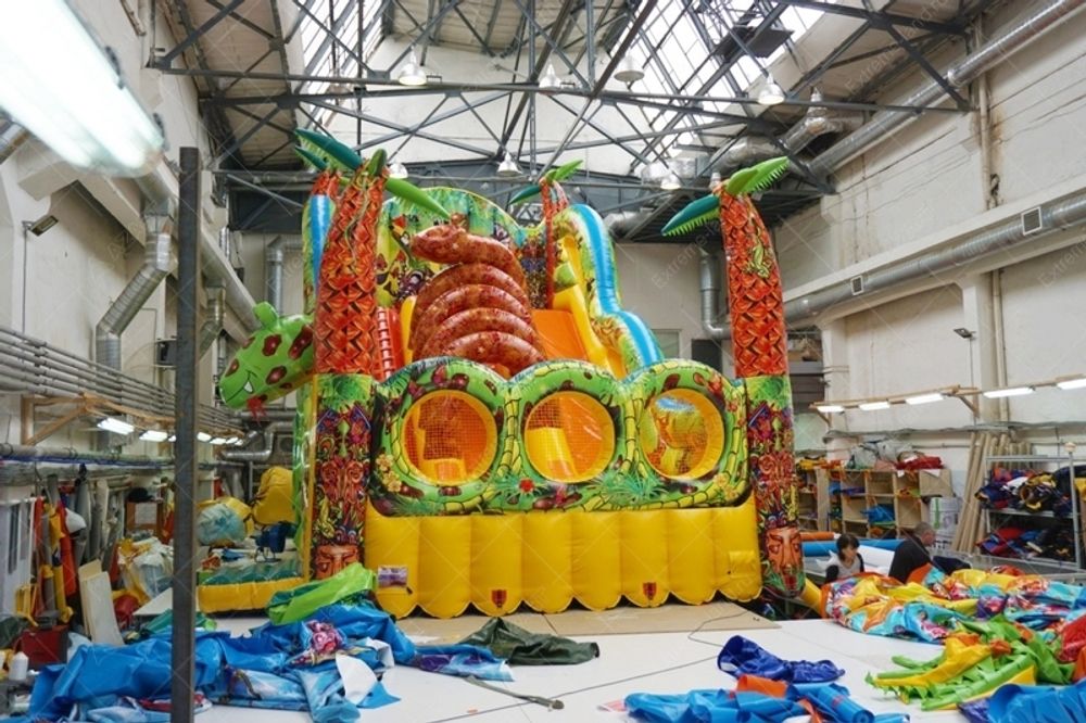 Батут-горка "Африка 2"