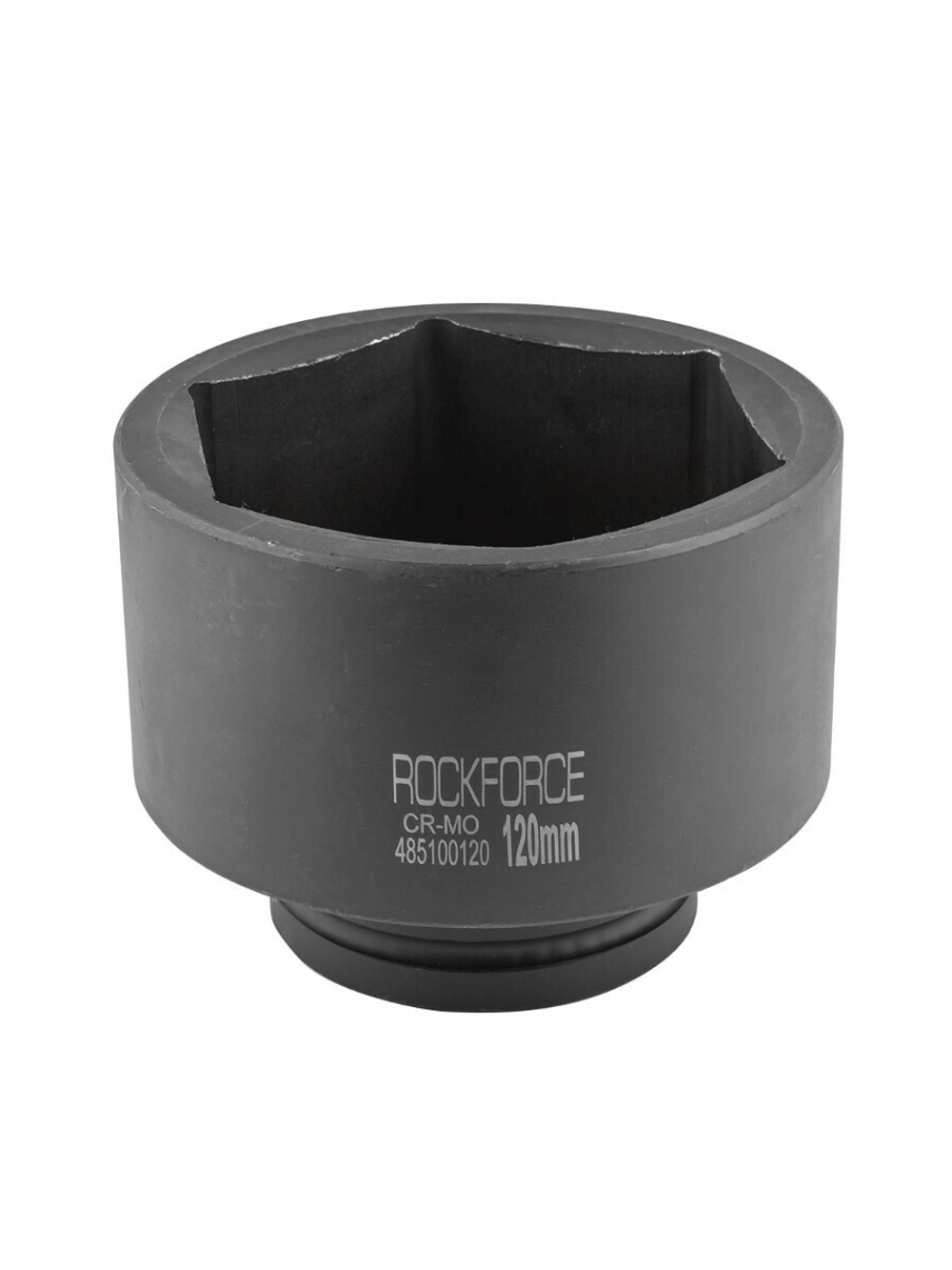 Головка ударная глубокая 1'', 120мм (6гр.) RockForce##Rock FORCE RF-485100120