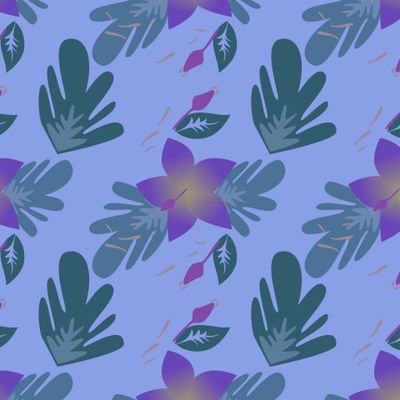 Гавайский цветок сумерки