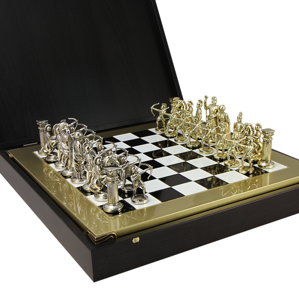 Manopoulos Шахматы подарочные Античные войны