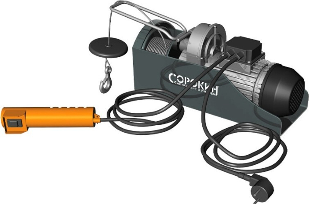 Таль электрическая СОРОКИН 4.700 500/1000 кг