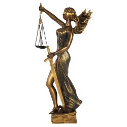 Статуэтка Фемида 3 Бронза