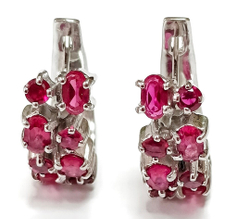 Серьги "Эстерелла" из серебра 925-й пробы