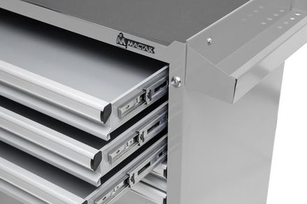 Цена на МАСТАК (521-05581MG) Тележка инструментальная, 5 ящиков, "ОПТИМА", серая