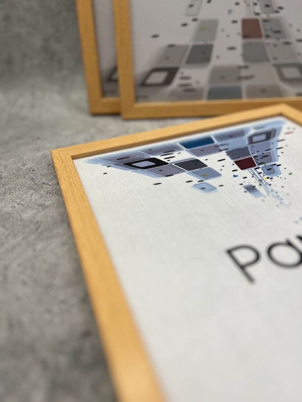 Фоторамка 21х30см (А4) набор 3шт