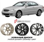 КОВАНЫЕ ДИСКИ для Mercedes-Benz CLK-Class C209/A209 Рестайлинг 2005-2009 Мерседес-Бенц