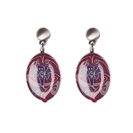 Серьги Clara Bijoux лилия A77358 V