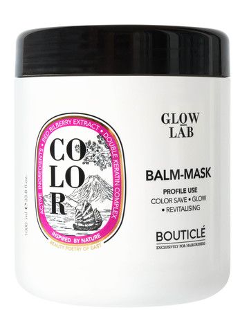 Бальзам-маска для окрашенных волос COLOR BALM-MASK DOUBLE KERATIN с экстрактом брусники