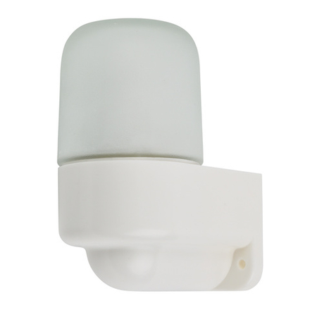 UWL-K03R 60W-E27 IP65 WHITE Светильник влагозащищенный под лампу Е27. угловой. для бань и саун. до +125С. Цвет корпуса белый. ТМ Uniel
