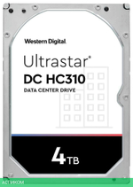 Жесткий диск WD DC HC310 Original SAS 4Tb HUS726T4TAL5204 (0B36048)